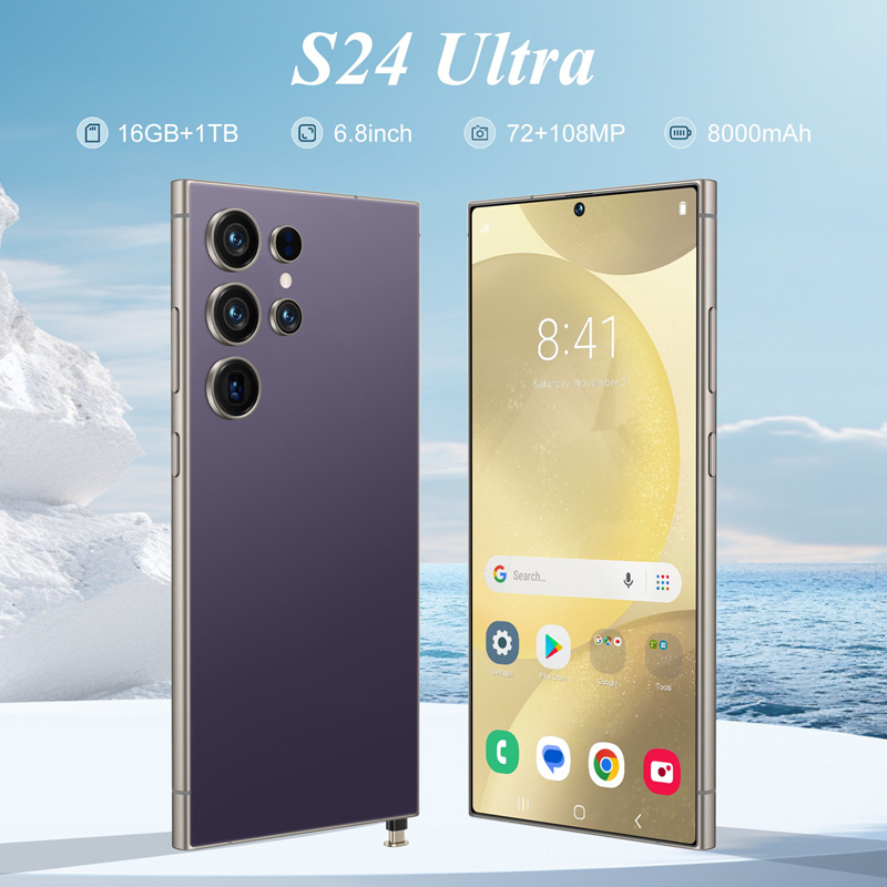 Original 1: 1 High-Performance S24 S25 S26 Ultra 16GB+1tb 5g Dual SIM Smart Mobile Phone