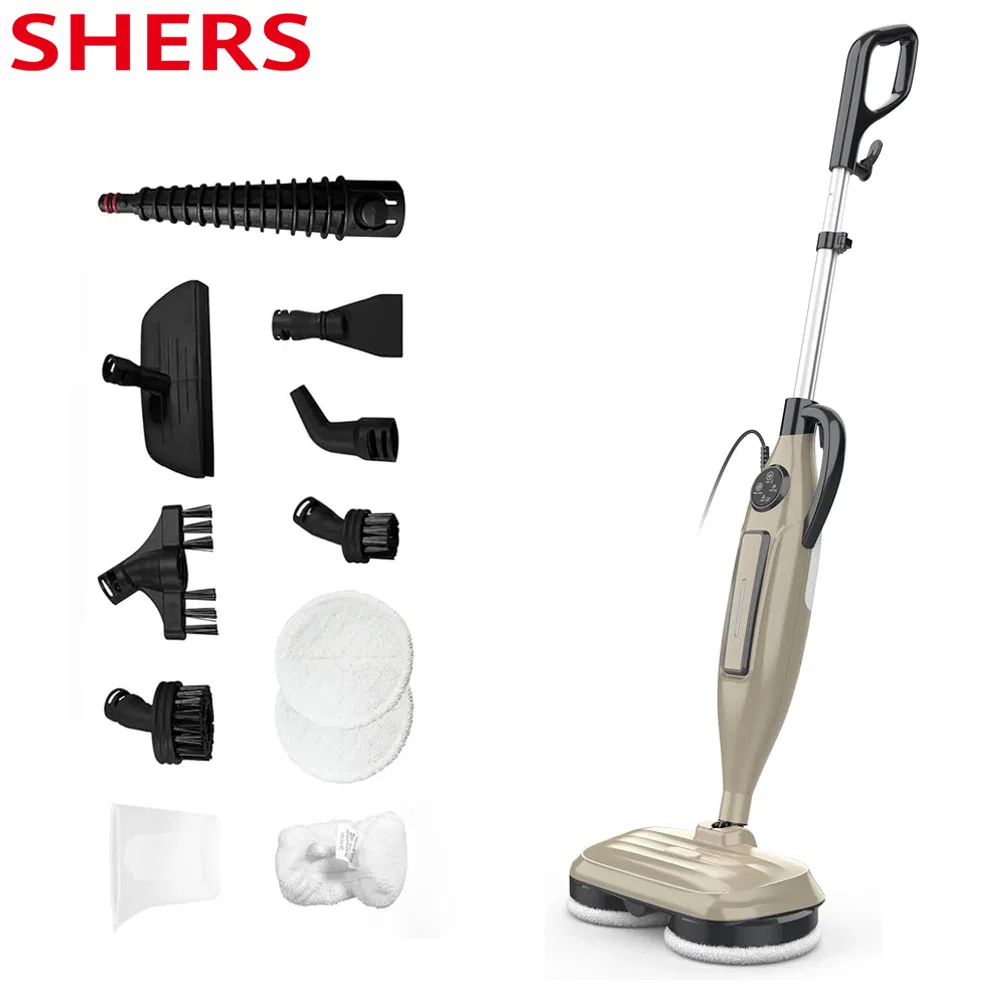1300W 10-in-1 Steam Floor Cleaner
