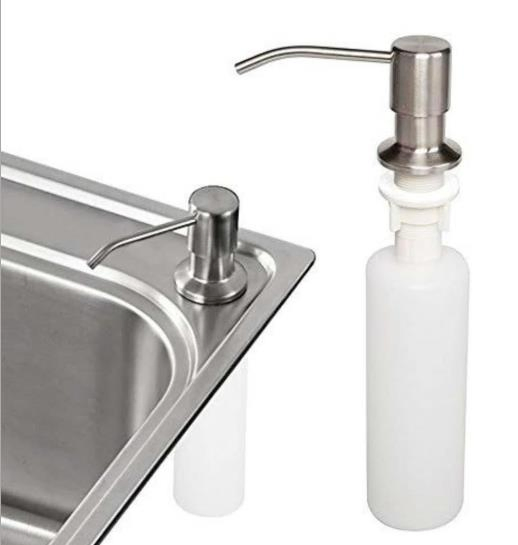Cheap wholesale 304 stainless steel brushed soap dispenser