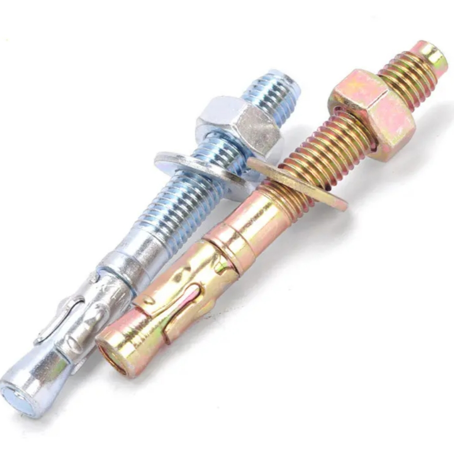 Carbon Steel Zinc Plated M6-M24 Expansion Wedge Anchor Bolts Heavy-Duty Wedge Anchors