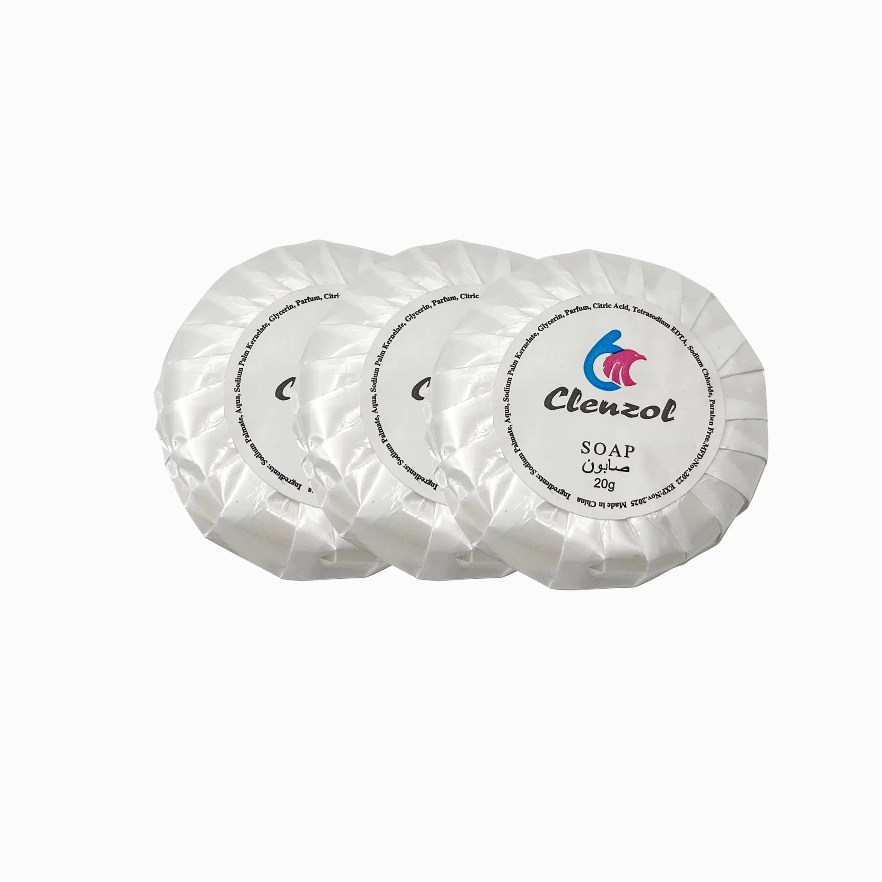 Custom Logo Luxury Round Mini 40 Gram Round Hotel Soap