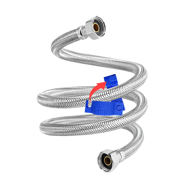 High Quality Flexible Stainless Steel Braided PTFE Hydraulic Hose