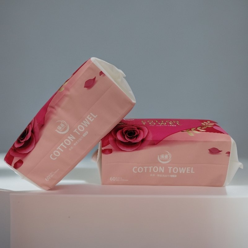 Ultra-Soft Cotton Makeup Towel Disposable Comfortable Facial Tissues Household Facial Wipes