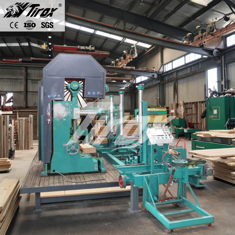 Ленточная пилорама автоматическая для бревен