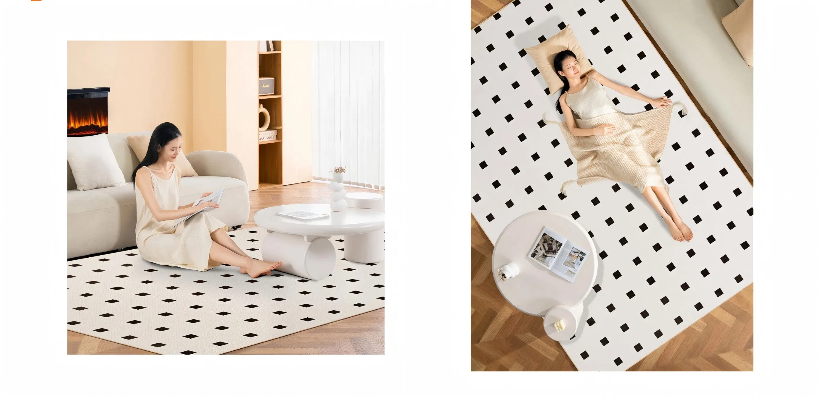 Premium Electric Heated Blanket for Cozy Floor Comfort