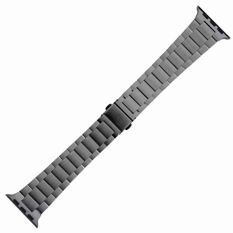 Slim Three-Link Stainless Steel Watch Strap/Band for Apple Watch