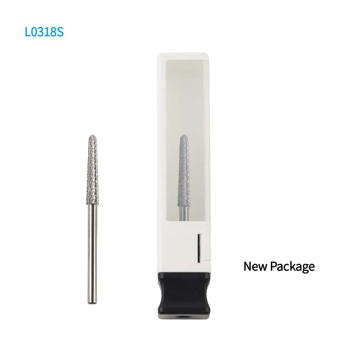 Extended Extra Long Nail Use 18mm Super Long Tip Under Nail Cleaner Carbide Nail Drill Bit