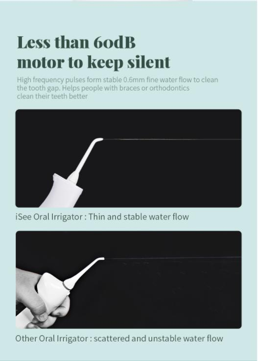 Own Brand Water Flosser with 4 Modes Switch with One Button