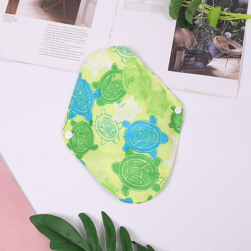 Reusable Washable Bamboo Breathable Menstrual Cloth Pad for Women