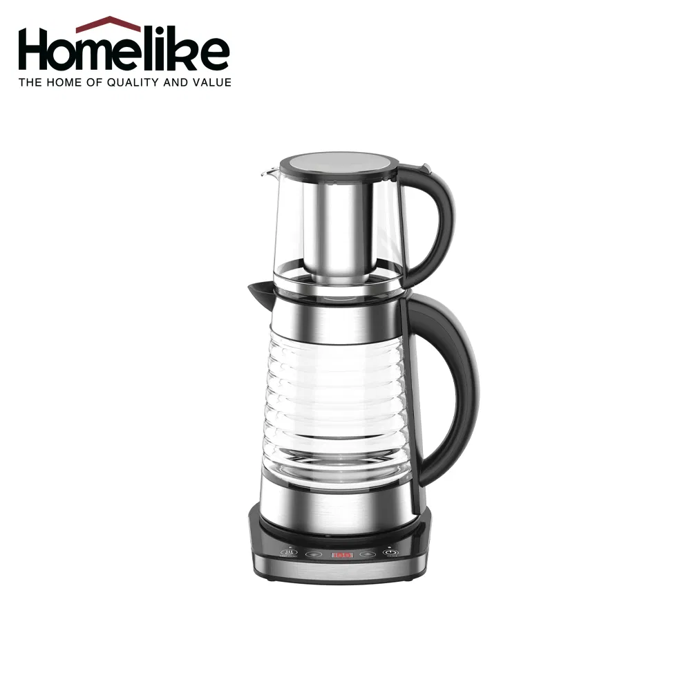 Custom Coffee and Tea Maker Machine Factory 1.7L Turkish Electric Glass Tea Makers
