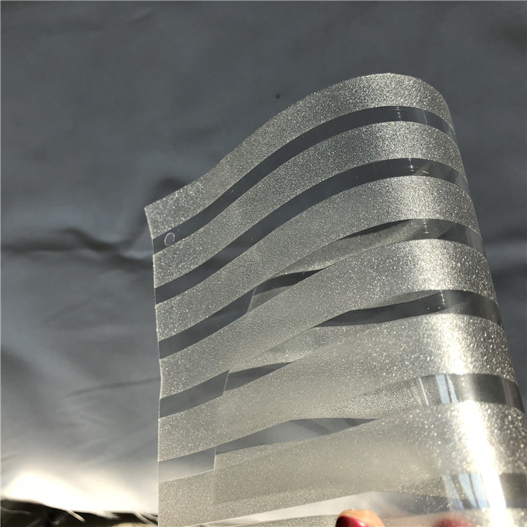 Glitter Frosted Glass Film Printed Frosted Window Film