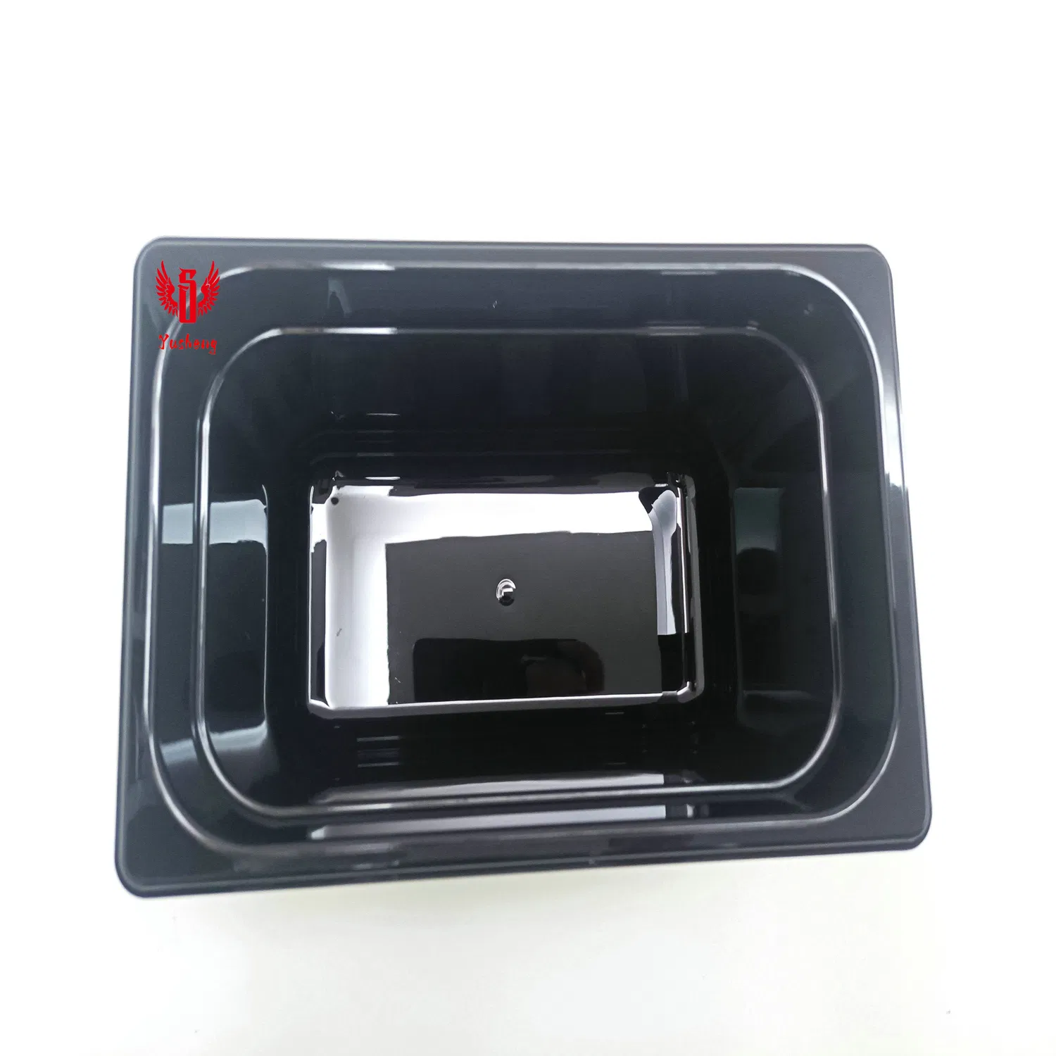 Factory Plastic Bowl Black Color 1/4*150mm PC Gn Pan
