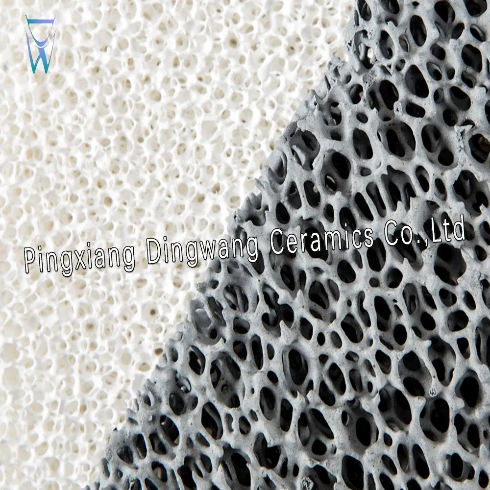 Пористый керамический фильтр Alumina Zirconia SiC
