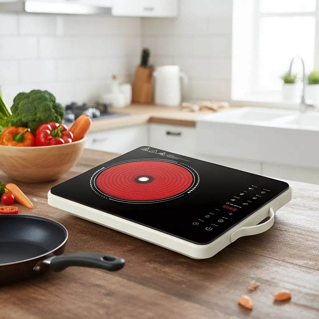 Premium Ceramic Cooker with Handle for Efficient Hot Plate Cooking Infrared Cooker