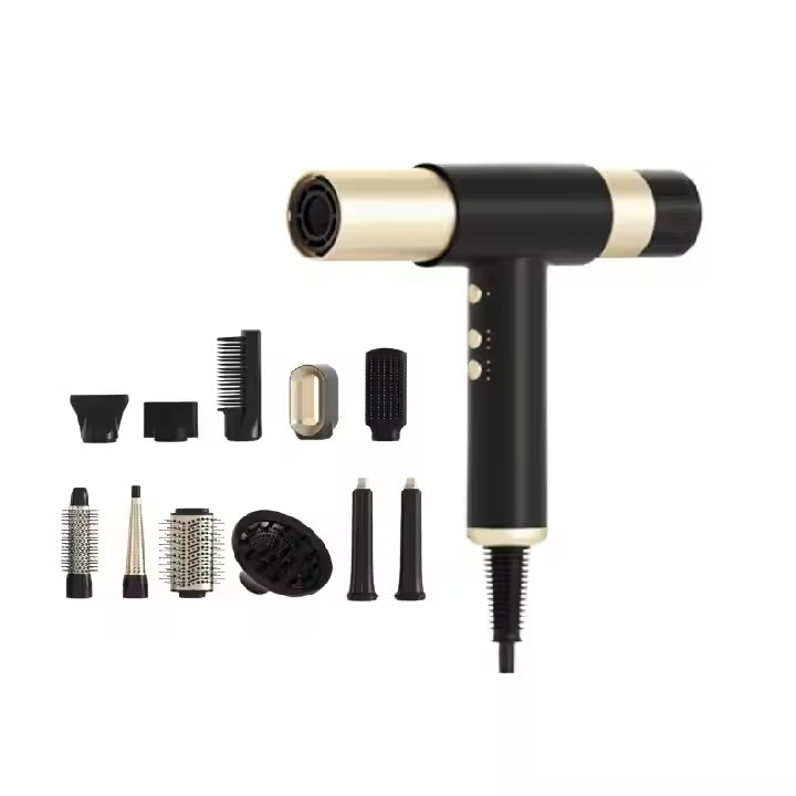 11 in 1 BLDC High Speed Motor 1875W Hair Hand Dryer Set Smart Cheapest Infrared Hand Handheld Light Blow Hair Dryer