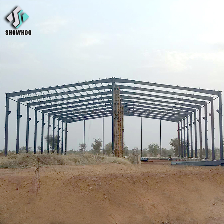 Cheap Anti-Seismic Prefabricated Buildings Workshop Price Warehouse Prefab Design Steel Structure Hall with EPS Sandwich Panel