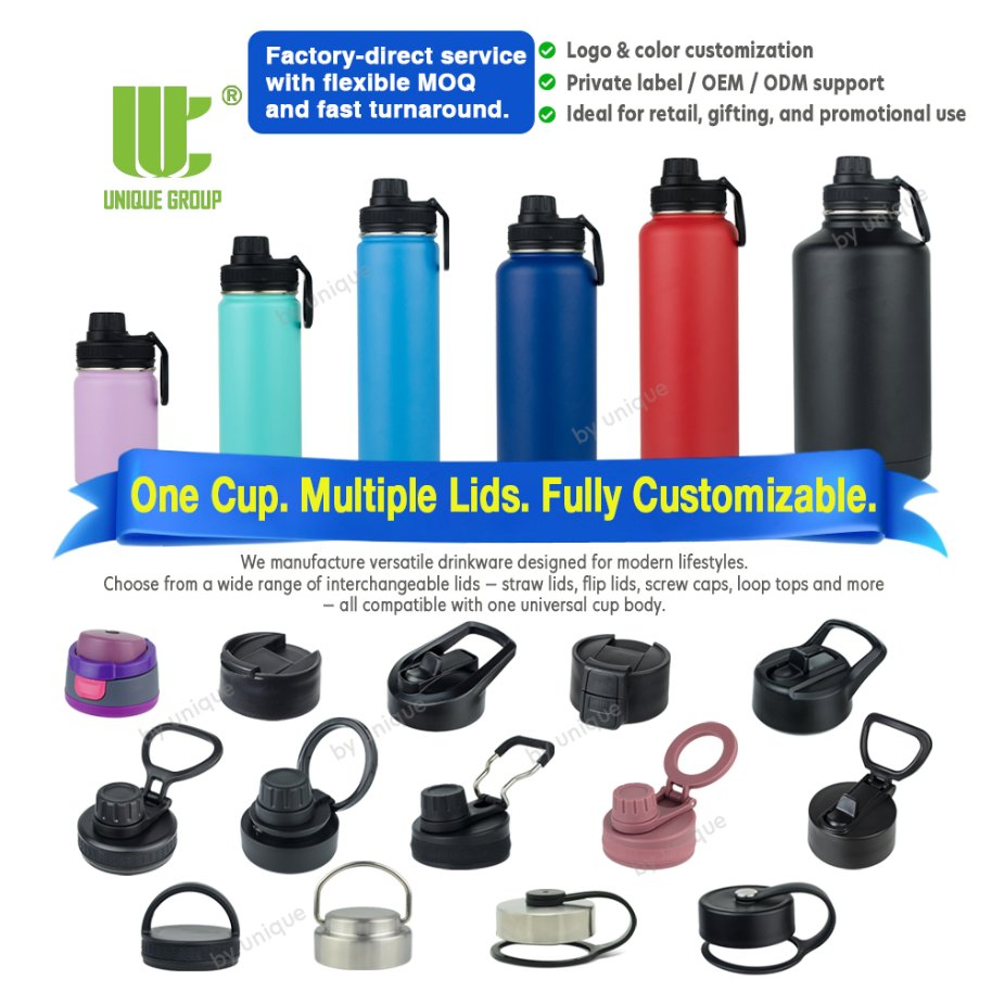 Термобутылка вакуумная спортивная 304 нержавеющая сталь