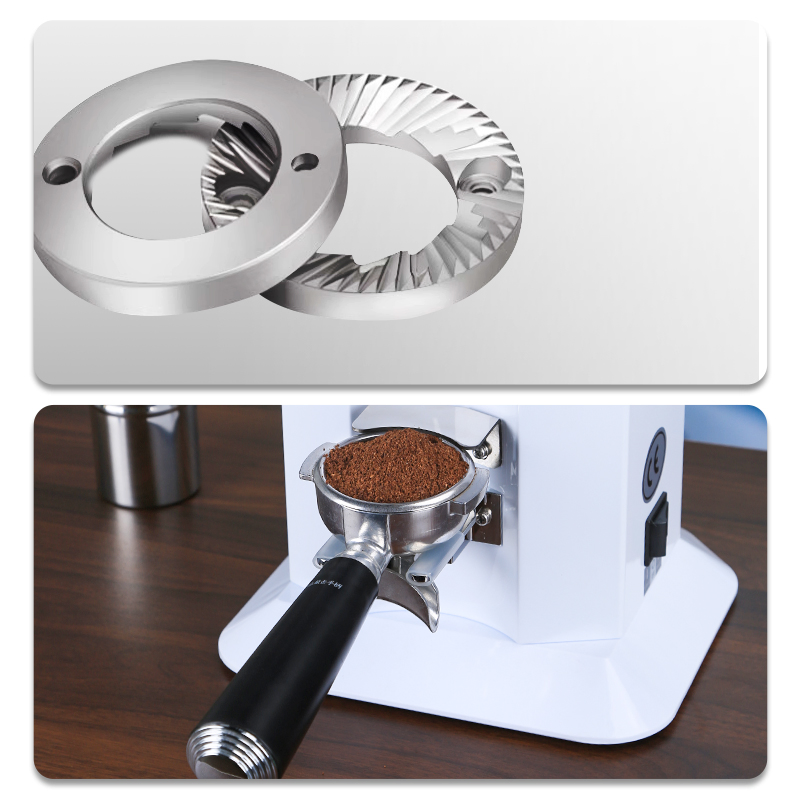 Professional Stainless Steel Electric Coffee Grinder for Precision Multi-Grind Settings