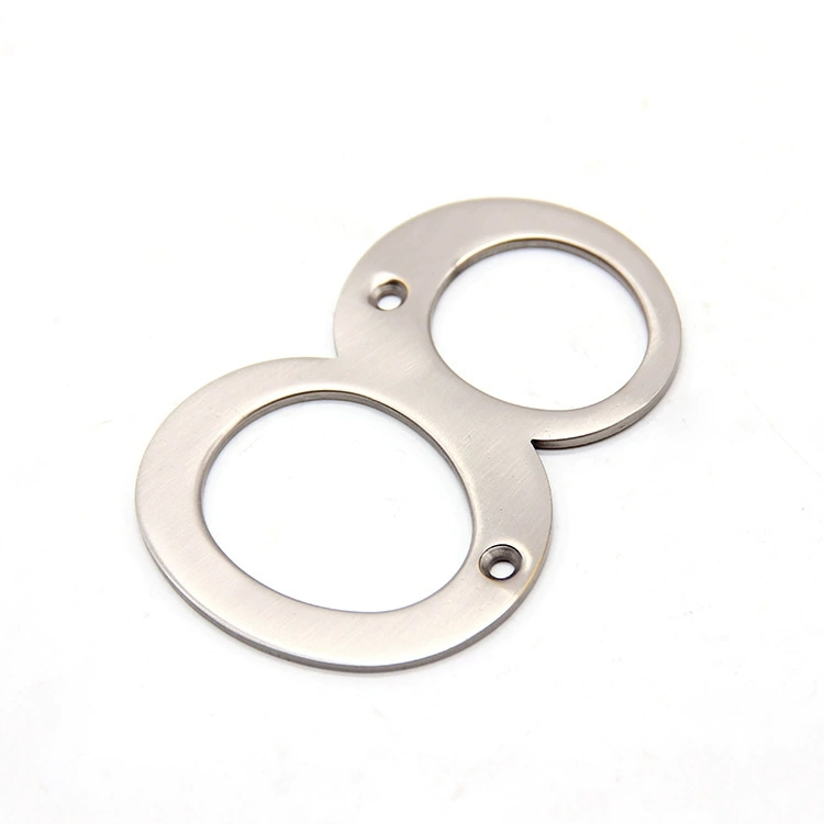 4 Inch Height Brass House Number House Decoration Door Sign