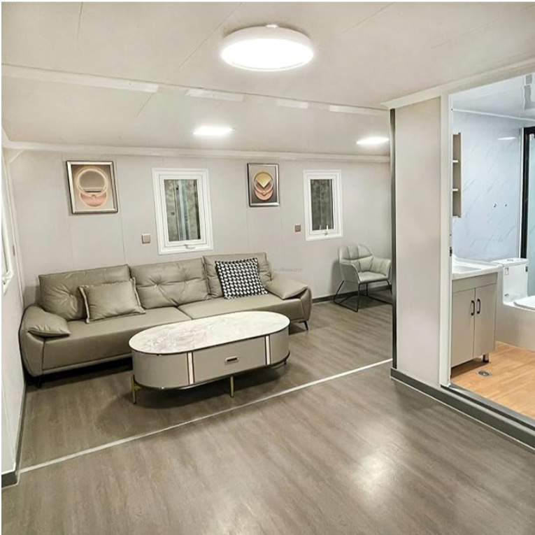 Portable Tiny Modular China Mobile Folding Modern Capsule Prices Villa Luxury Prefabricated Expandable 2 Bedroom 40FT Movable Prefab Foldable Container House