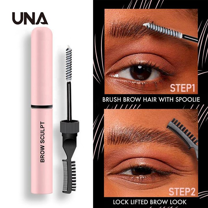 Customization Cruelty Free Organic Brows Freeze Lift Long Lasting Vegan Strong Natural Clear Brow Gel Private Label Brow Sculpt