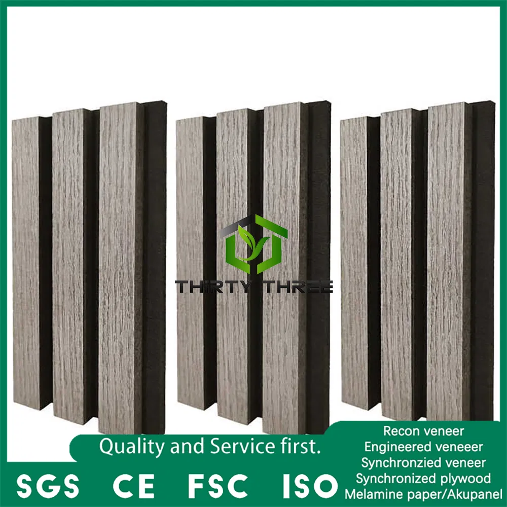 Superior Quality PVC Acoustic Wood Wall Panel for Decoration