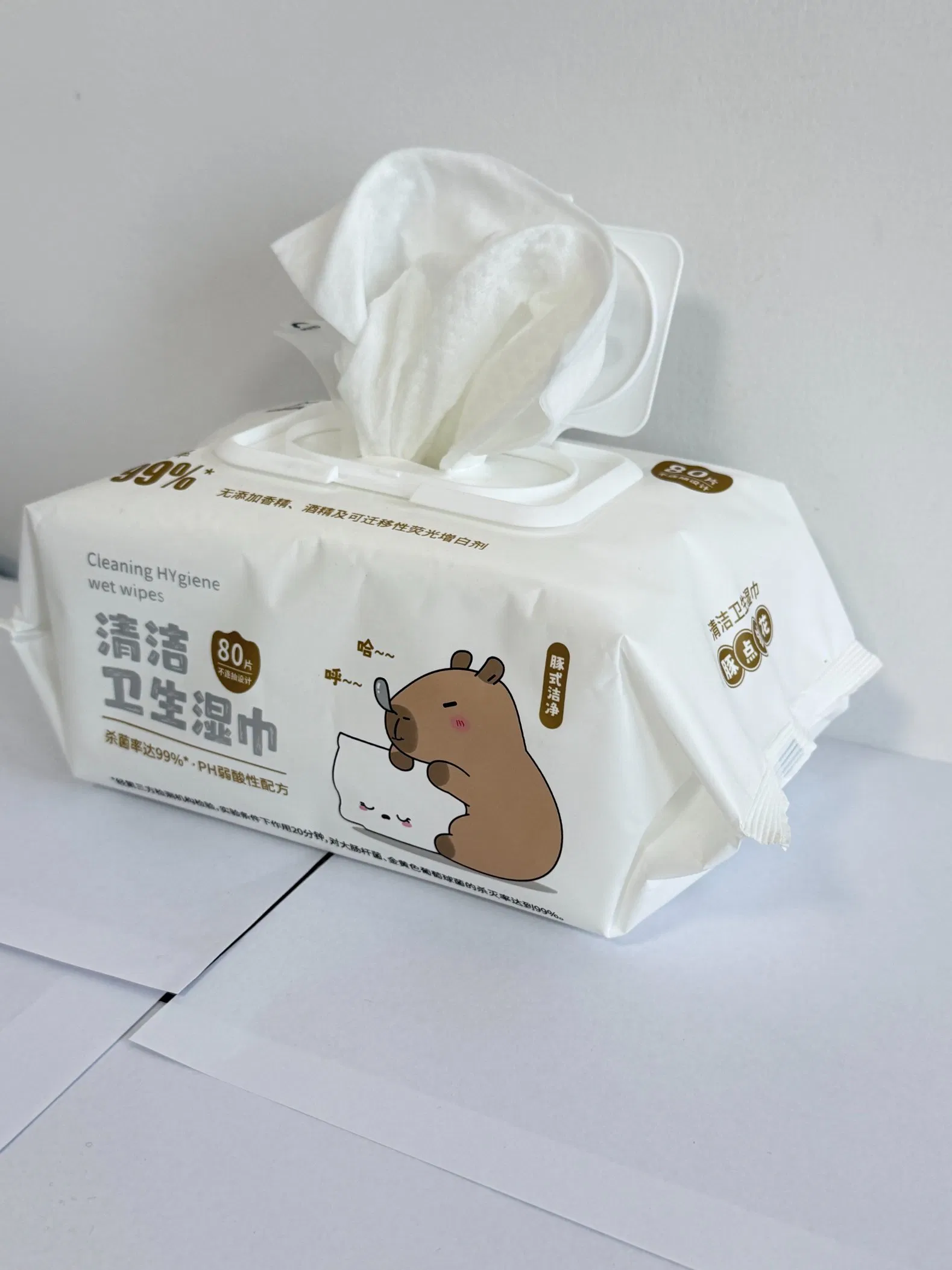 Best Selling Non-Woven Baby Wet Wipes for Daily Care Cleaning