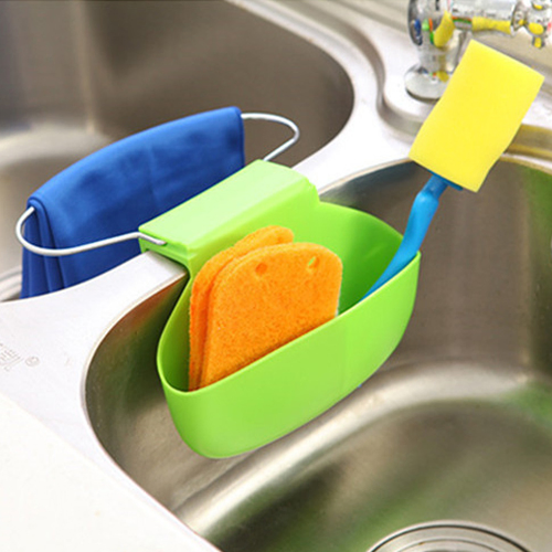 Sink Drainage Rack Double-Sided Cloth Hanging Storage Rack