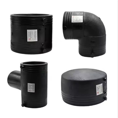 OEM Tee Pipe Fitting 100mm PE Electrofusion Fittings for Energy and Construction Engineering