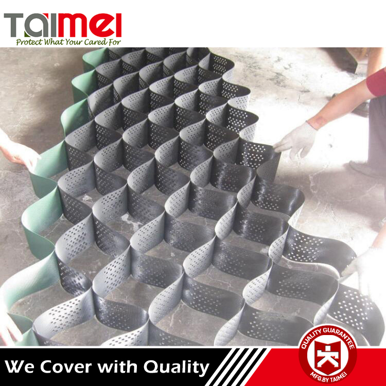 HDPE Flat Surface Geocell Cellular Confinement System Geocell
