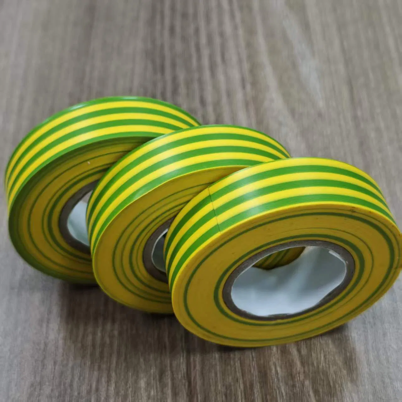Flame Retardant Yellow Green PVC Tape for Electrical Grounding Wiring