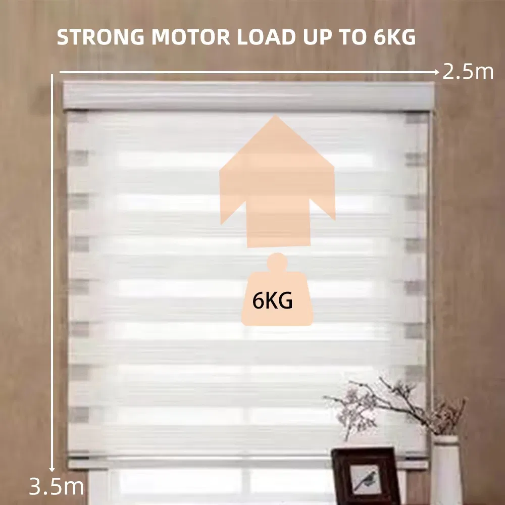 Boyarca 1.3n. M Battery Tuya Zigbee Roller Shade Blinds Motor for 38mm Tube Works with Smart Life APP Alexa Google Home Control