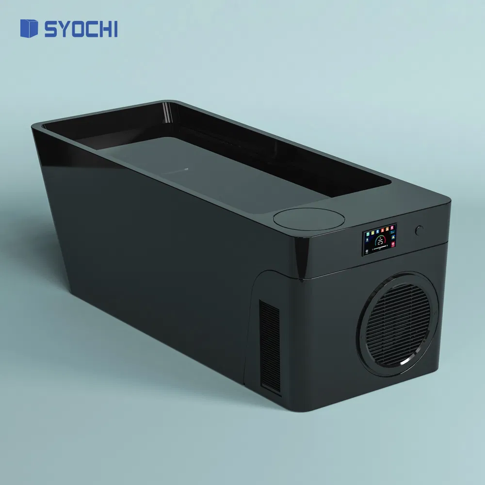 Прямоугольная ледяная ванна с чиллером 1HP