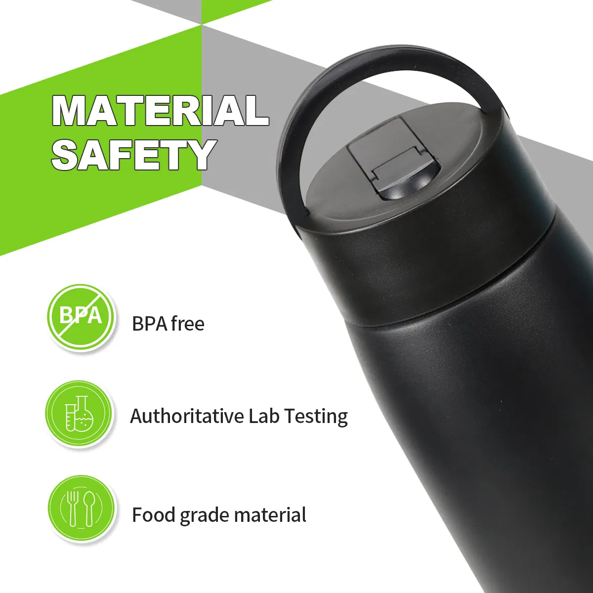 Бутылка для воды спортивная с фильтром, 750 мл