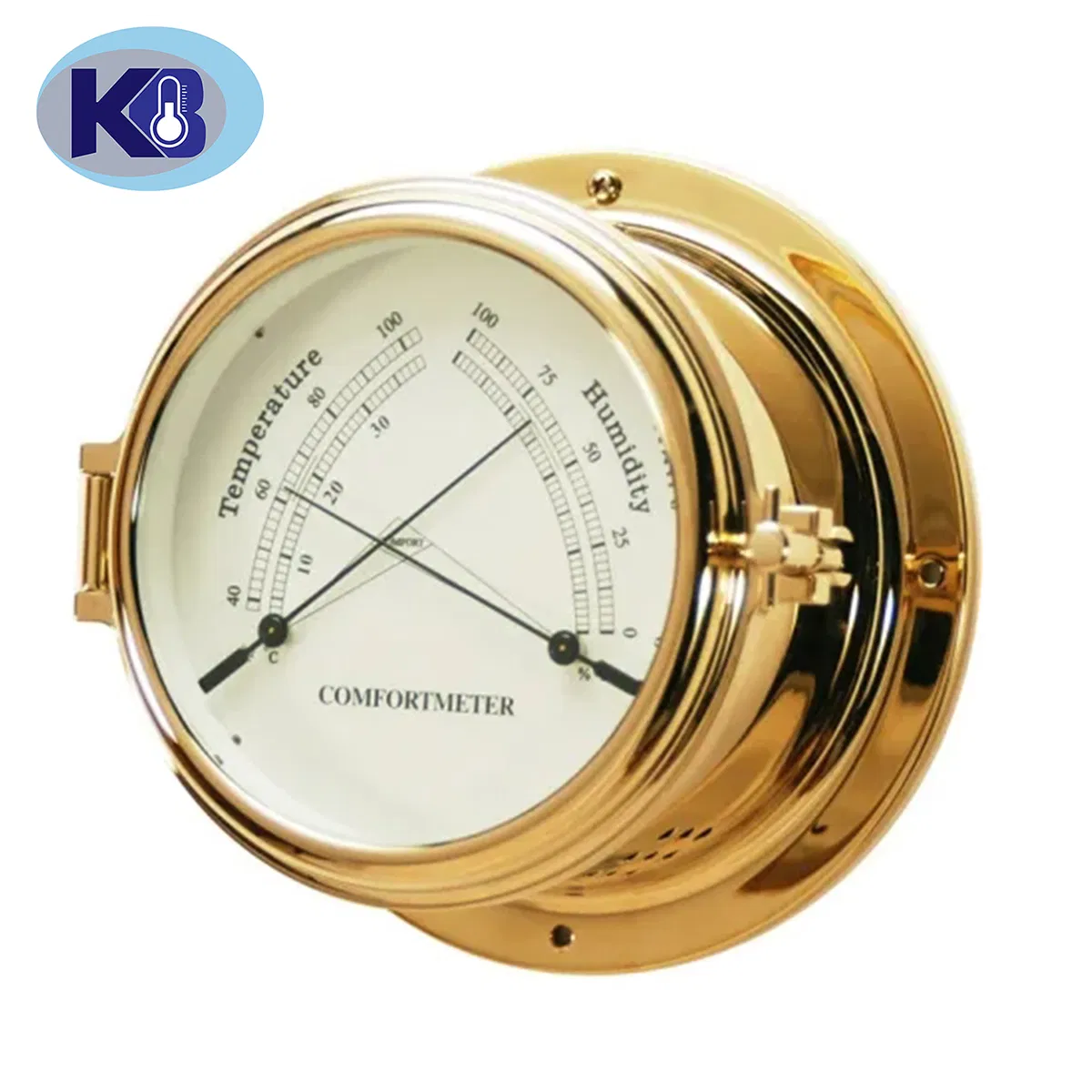 24 Hour Brass Case Time Luxury Clock Dial 180mm