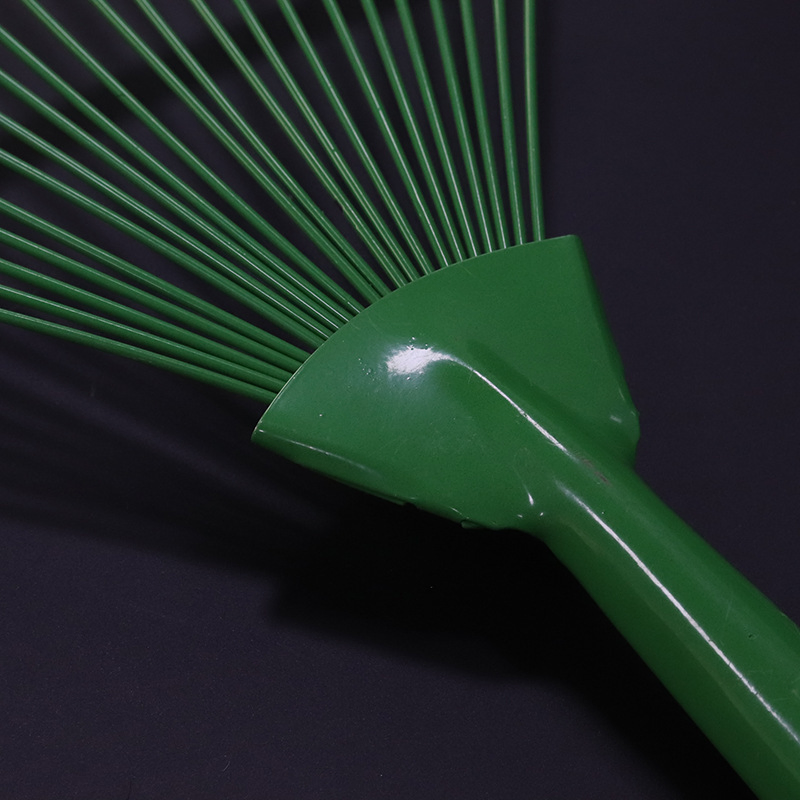 22-Tine Steel Garden Rake for Leaves, Debris & Soil Loosening – Heavy Duty Lawn & Yard Tool