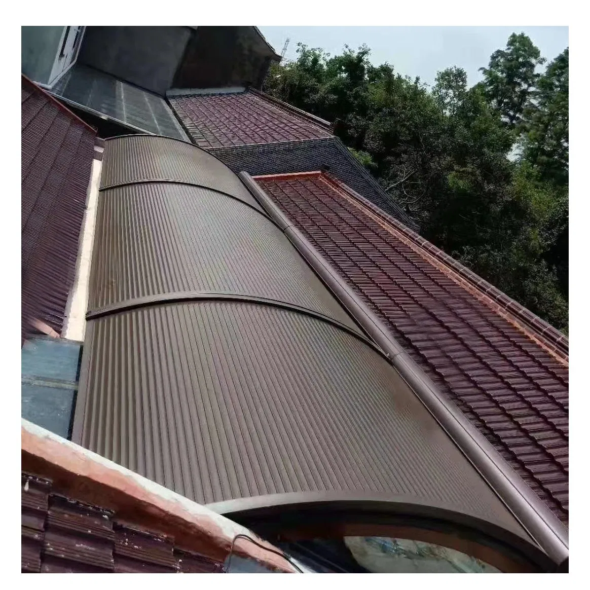 Motorized Retractable Aluminum Pergola Shade Cover Outdoor Folding Roof Electric Restaurant Awning Canopy