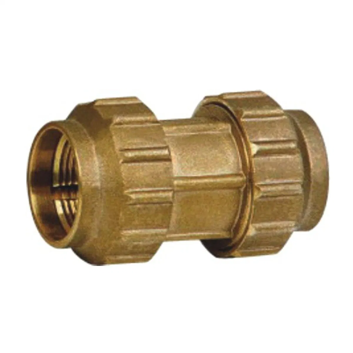 Premium Brass Elbow Connector for Durable PE Pipe Systems