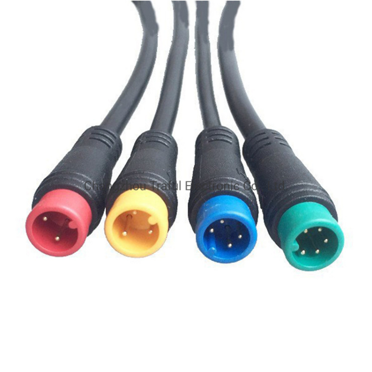 M6 Waterproof Connector Cable 3-Core Solar Panel Connecting Wire