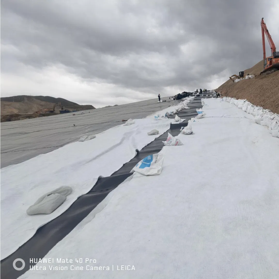 1mm Smooth Impermeable Geomembrane Liner for Shrimp Pond