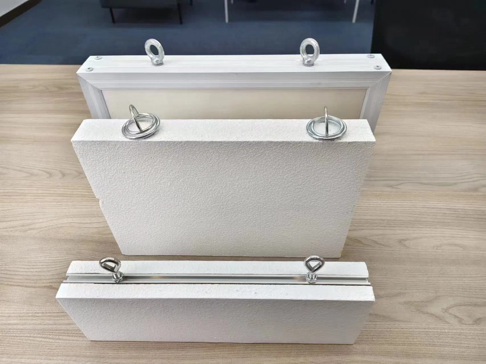 Fashion Design Soundproof Fiberglass Acoustical Panel False Ceiling Baffle Panels