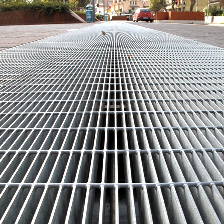 Trench Covers Steel Checker Plate with Grating