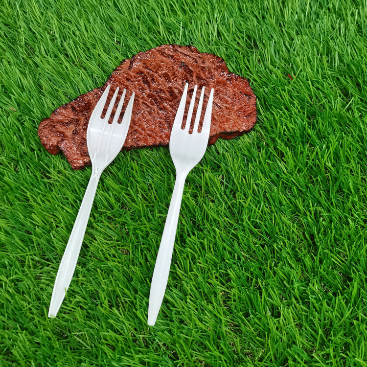 Tableware PP Knife Fork White Spoon Tea Spoon PP Cutlery