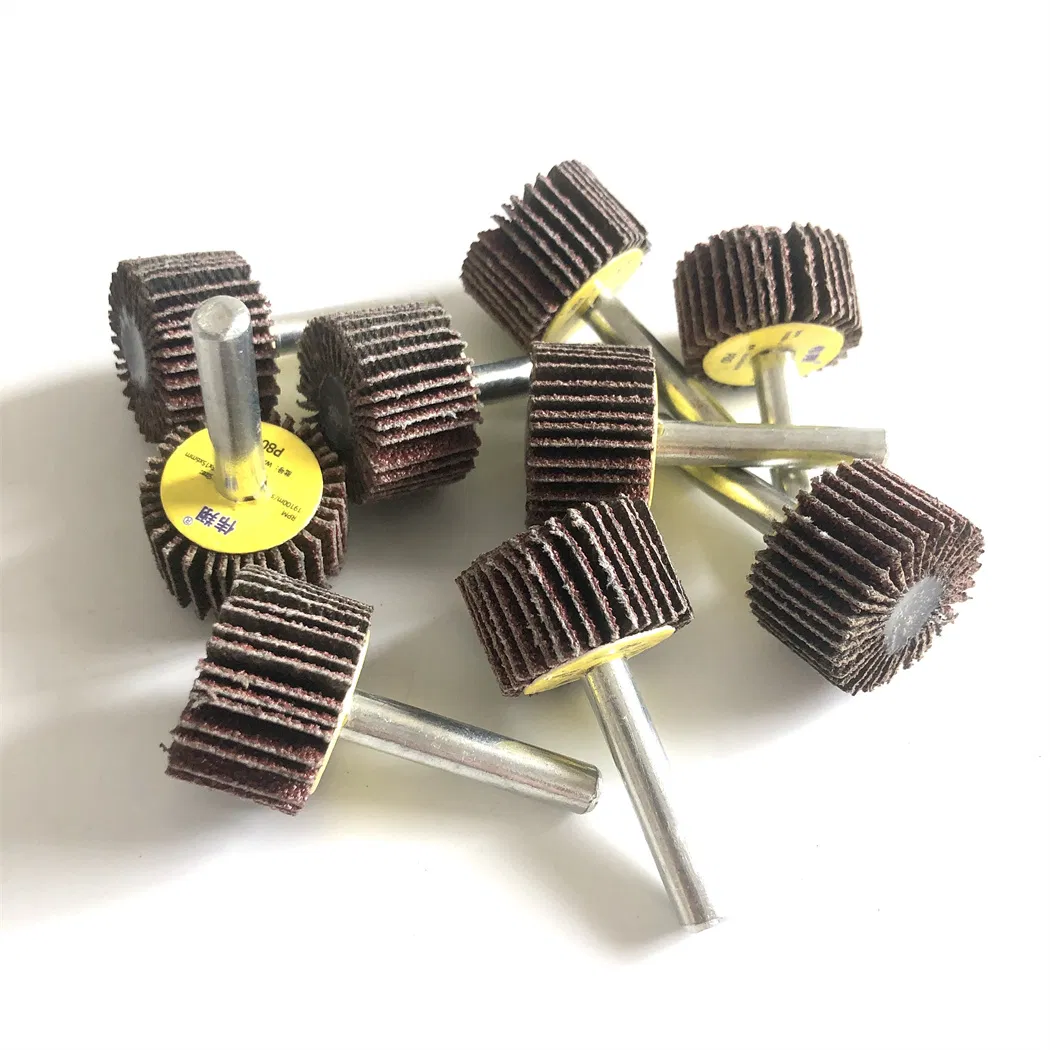 Лепестковый шлифовальный круг 50 мм, алюминиевый оксид, 80#