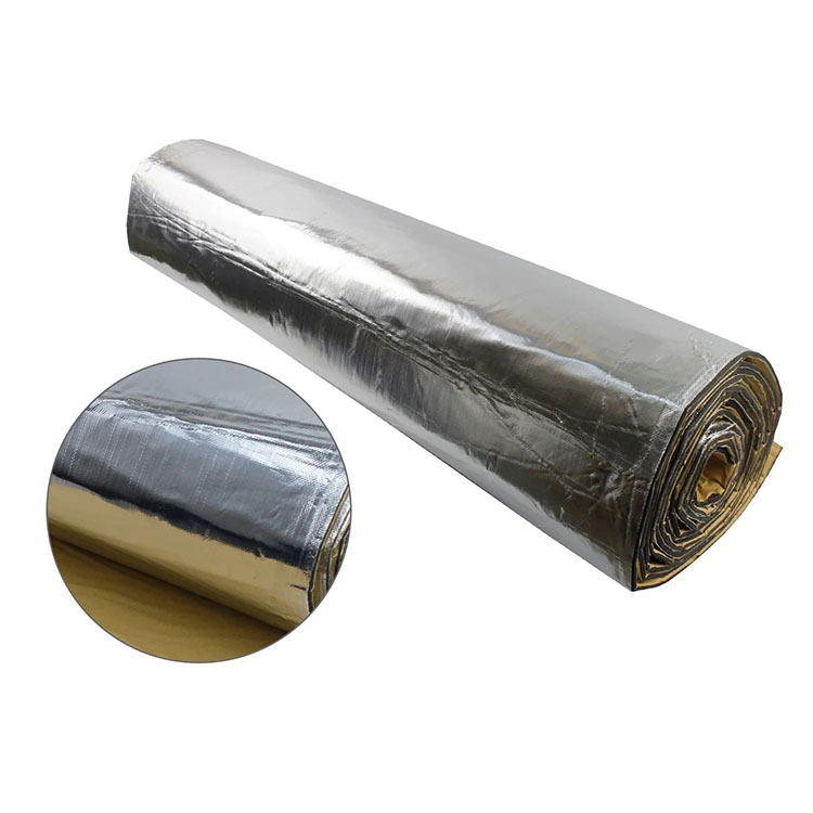 Acoustic EPE Foam Alu Foil Insulation Roll Heat Isolated Core Insulation Box Liner Material, Aluminium Insulation for EPE Foam