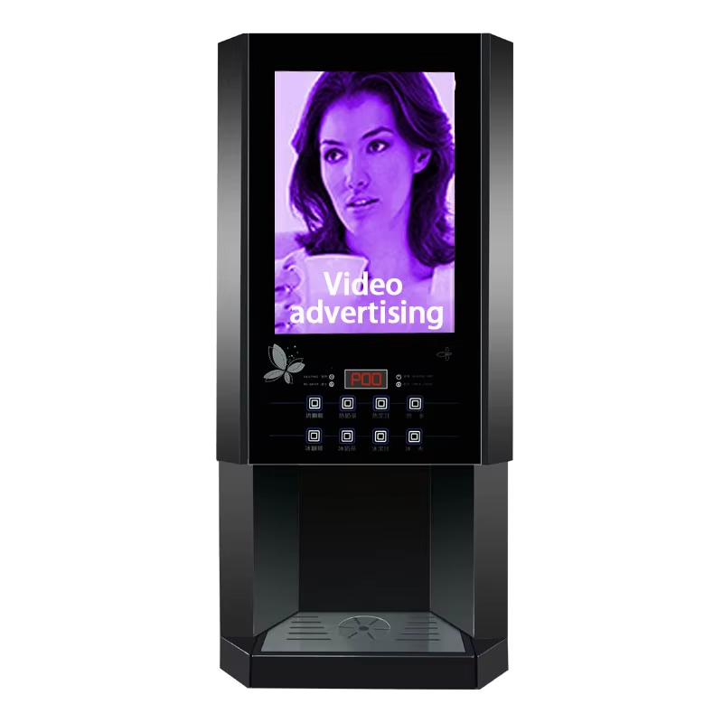 3 Flavours Hot Ice Coffee Machine Fully Automatic Instant Coffee Machine