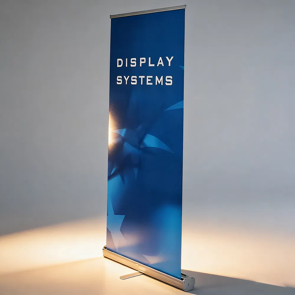 100×200cm Aluminum Tianlang Handbag Roll up Stand Collapsible Exhibition Display