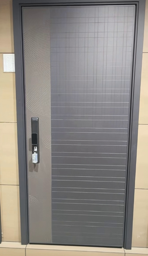 Exhibition Show China Factory Modern Steel Security Door Newest Design Exterior Door Security Door for House for Entry & Entrance
