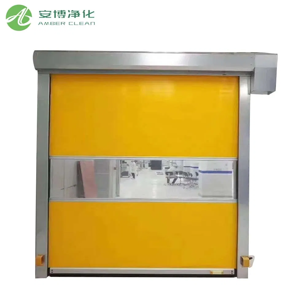Workshop PVC Dust Proof Wind Proof Roller Shutter Door for Supermarket