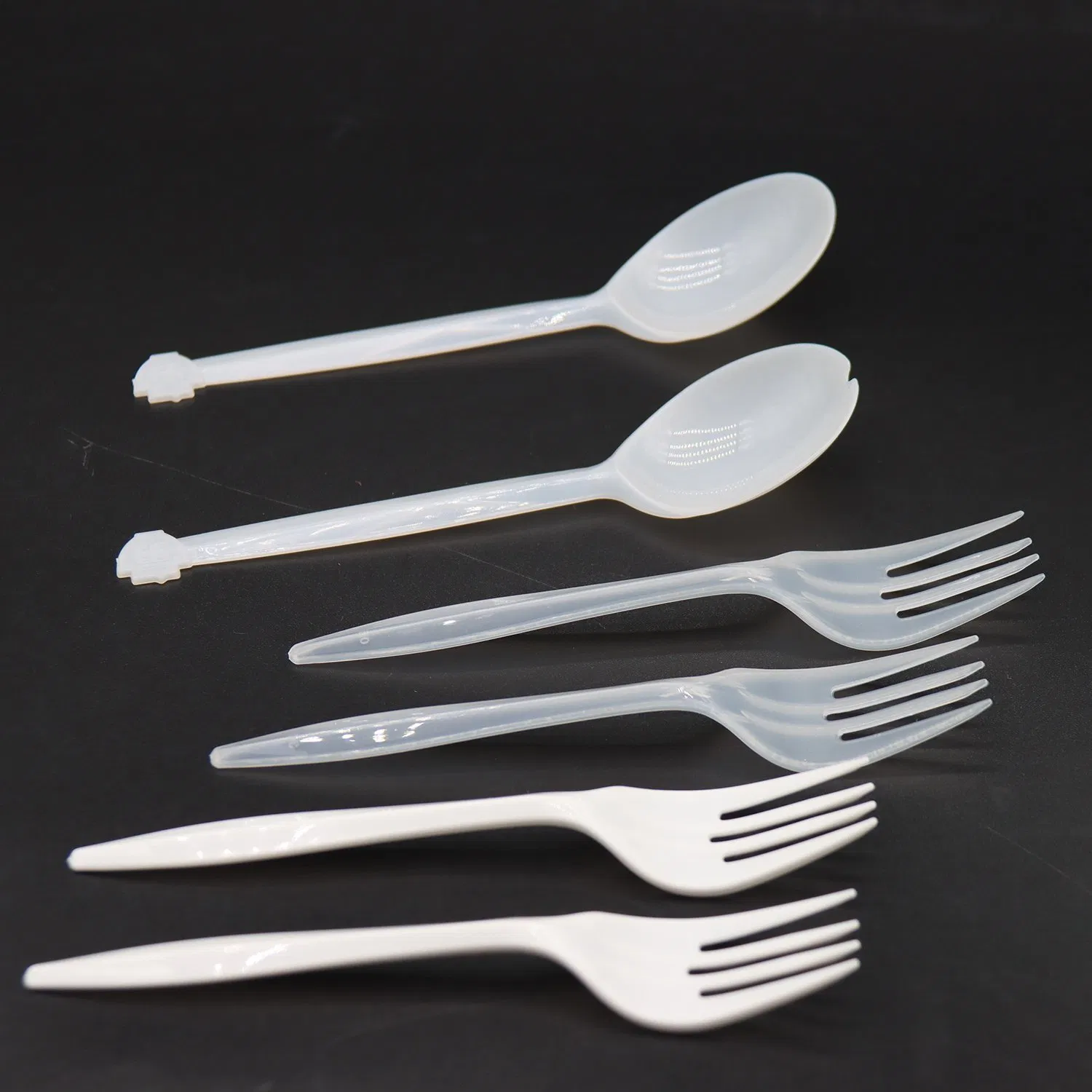 Eco-Friendly Biodegradable Tabkeware for Events and Parties Dining Compostable Spoon and Fork